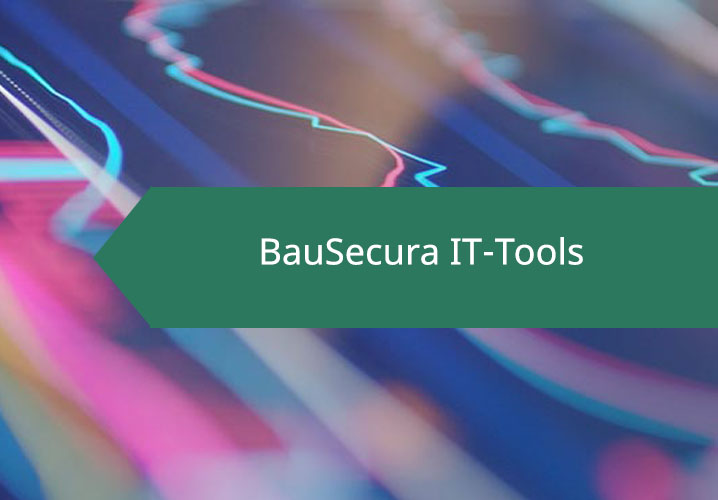 Bildschirm mit Diagrammen zeigt die papierlose Abwicklung von Gebäude-Versicherungsschäden mit BauSecura IT-Tools
