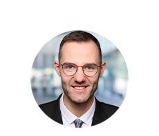 Porträtfoto von Manuel Zimmermann. Funk Gruppe.