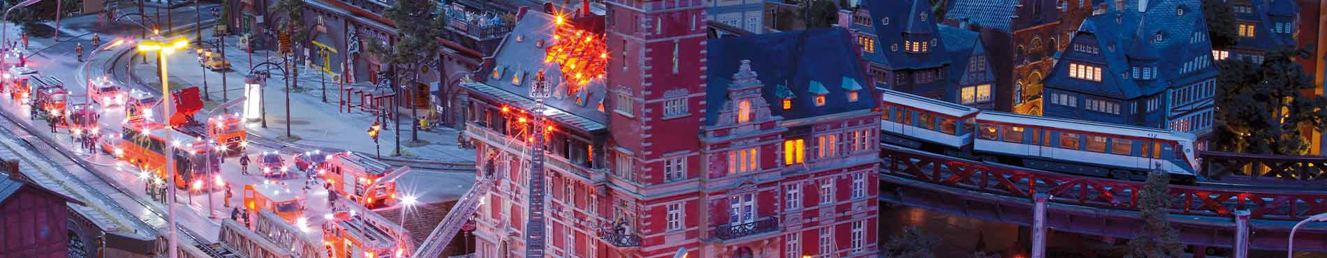 Die Funk Komfort Police sichert das Miniatur Wunderland in Hamburg